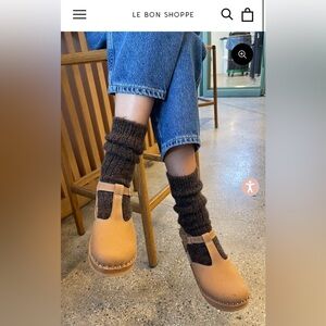 2 Pairs of Le Bon Shoppe Margot Socks - Teddy Bear brown